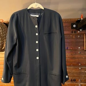 GY Due Wool Jacket, silk lined F38